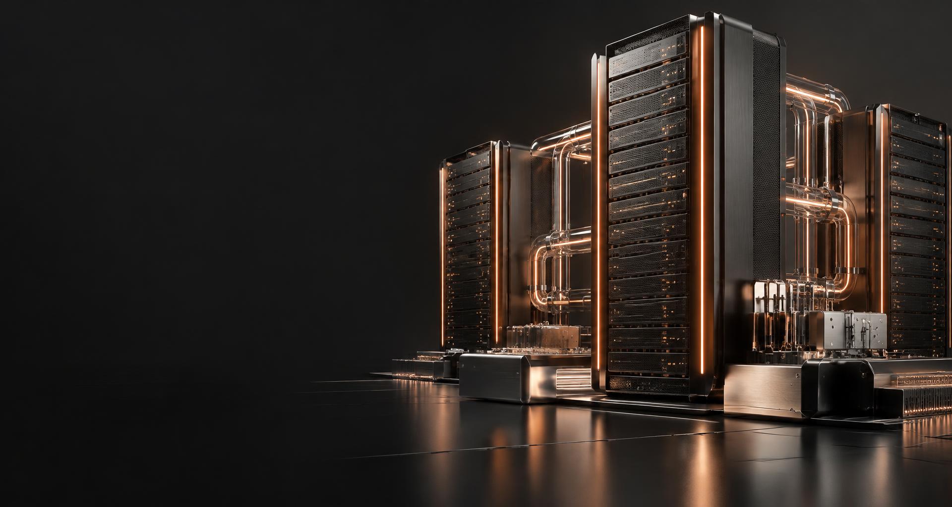 Cloud infrastructure and connected server hardware